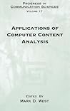 Progress In Communication Sciences, Volume 17: Applications of Computer Content Analysis