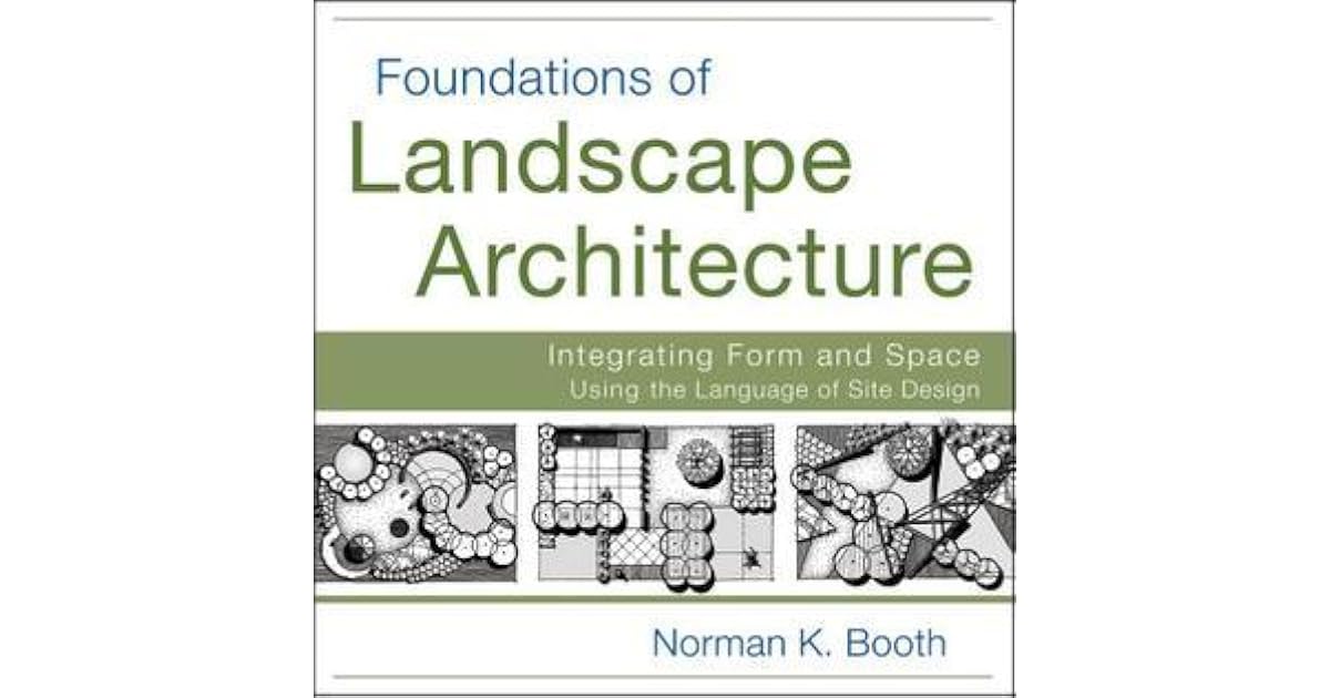 Foundations of Landscape Architecture by Norman Booth