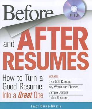 Before and After Resumes with CD: How to Turn a Good Resume Into a Great One (Paperback)