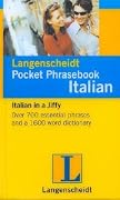 Langenscheidt Pocket Phrasebook Italian: with Travel Dictionary and Grammar