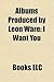 Albums Produced by Leon Ware: I Want You, the Master, Anthology: Marvin Gaye, the Very Best of Marvin Gaye, Marvin Gaye's Greatest Hits