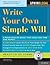 Make Your Own Simple Will