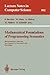 Mathematical Foundations of...