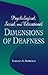 Psychological, Social, and Educational Dimensions of Deafness