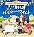 Animal Hide-And-Seek (Usborne Touchy-Feely Farmyard Tales)