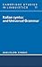 Italian Syntax and Universal Grammar (Cambridge Studies in Linguistics, Series Number 77)