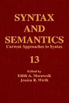 Current Approaches to Syntax