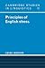 Principles of English Stress (Cambridge Studies in Linguistics, Series Number 72)