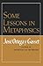 Some Lessons in Metaphysics by José Ortega y Gasset