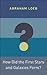 How Did the First Stars and...