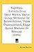 Napoleon: Extracts From Henri Martin, Victor Duruy, Memorial De Sainte-Helene, Thiers Chateaubriand, Edgar Quinet Madame De Remusat (1896)