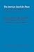 The American Search for Peace: Moral Reasoning, Religious Hope, and National Security (Not In A Series)