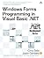 Windows Forms Programming in Visual Basic .NET