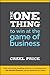 The One Thing to Win at the Game of Business: Master the Art of Decisionship -- The Key to Making Better, Faster Decisions
