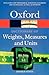 DICTIONARY WEIGHTS MEASURES UNITS OQR:NCS PAPER (Oxford Quick Reference)