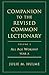 Companion to the Revised Common Lectionary, Volume 2: All Age Worship, Year A