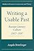 Writing a Usable Past by Angela Brintlinger