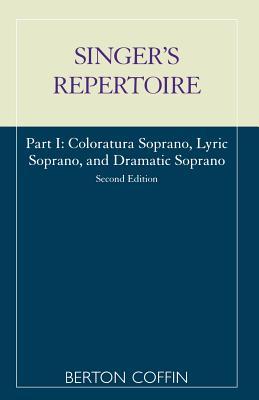 The Singer's Repertoire, Part I (Paperback)