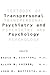 Textbook Of Transpersonal Psychiatry And Psychology