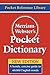 Merriam-Webster's Pocket Dictionary, Newest Edition, (Flexi P... by Merriam-Webster