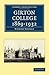 Girton College 1869–1932 (Cambridge Library Collection - Cambridge)