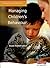 Managing Children's Behaviour (Professional Development)