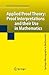 Applied Proof Theory: Proof Interpretations and their Use in Mathematics (Springer Monographs in Mathematics)