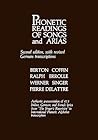 Phonetic Readings of Songs and Arias Phonetic Readings of Songs and Arias