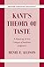 Kant's Theory of Taste by Henry E. Allison