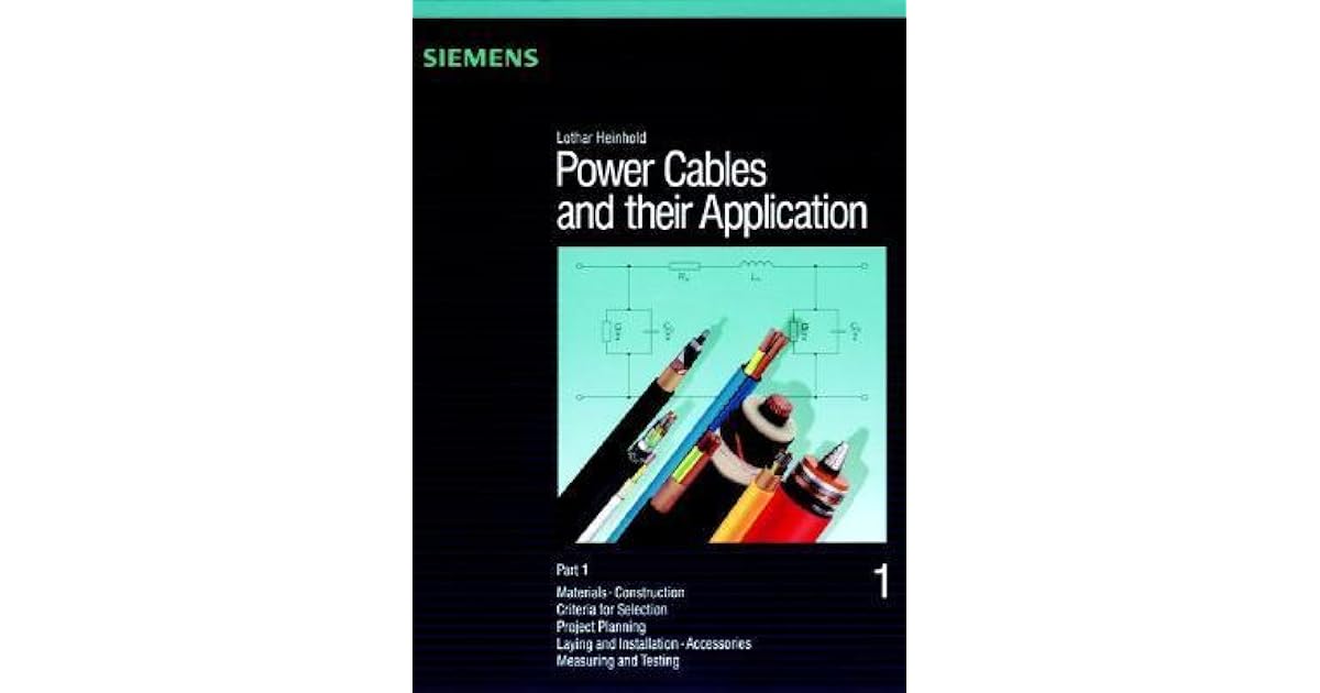 Power Cables and Their Application, Power Cables and their Applications