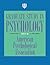 Graduate Study in Psycholog...