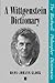 A Wittgenstein Dictionary