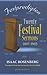 Festpredigten: Twenty Festival Sermons, 1897-1902