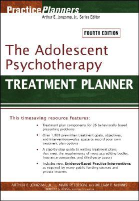 The Adolescent Psychotherapy Treatment Planner (Paperback)