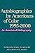 Autobiographies by American...