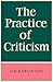 The Practice of Criticism