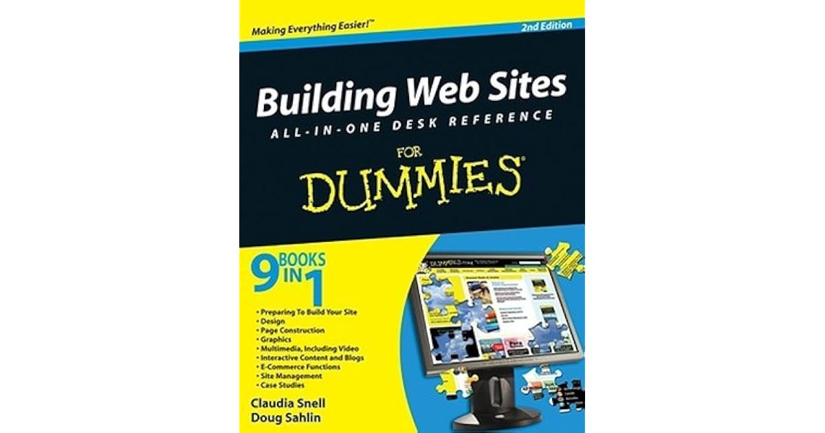 Building  Sites AllInOne for Dummies by Claudia Snell