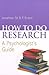 How to Do Research by Jonathan St. B.T. Evans