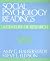 Social Psychology by Amy G. Halberstadt