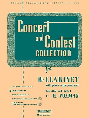 Concert and Contest Collection for B♭ Clarinet with Piano Accompaniment, Solo Book Only