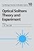 Optical Solitons: Theory an...