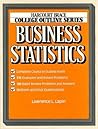 Business Statistics (Harcourt Brace Jovanovich College Outline Series)