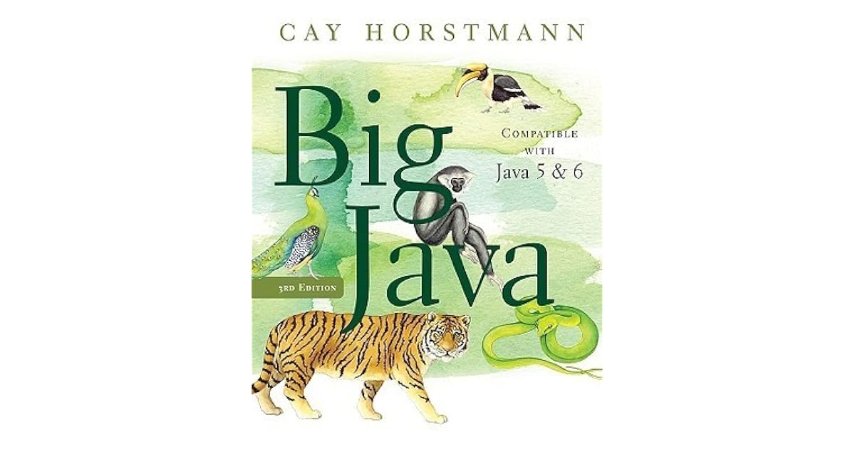 Big Java by Cay S. Horstmann