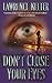 Don't Close Your Eyes (Stephanie Chalice Mystery #1)