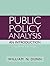 Public Policy Analysis: An ...