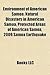 Environment of American Samoa: Natural Disasters in American Samoa, Protected Areas of American Samoa, 2009 Samoa Earthquake