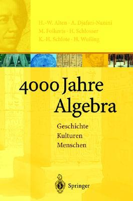4000 Jahre Algebra: Geschichte. Kulturen. Menschen (Hardcover)