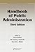 Handbook of Public Administration by Jack Rabin