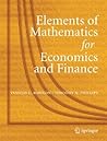 Elements of Mathematics for Economics and Finance Elements of Mathematics for Economics and Finance