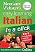Merriam-Webster's Easy Learning Italian by Merriam-Webster